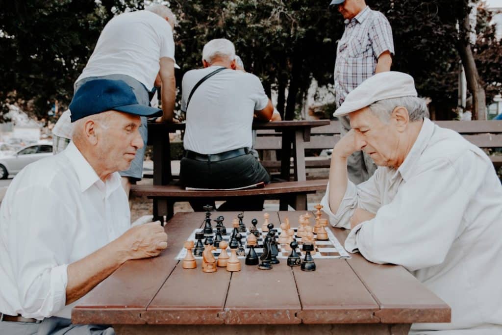 Photo Elderly couple