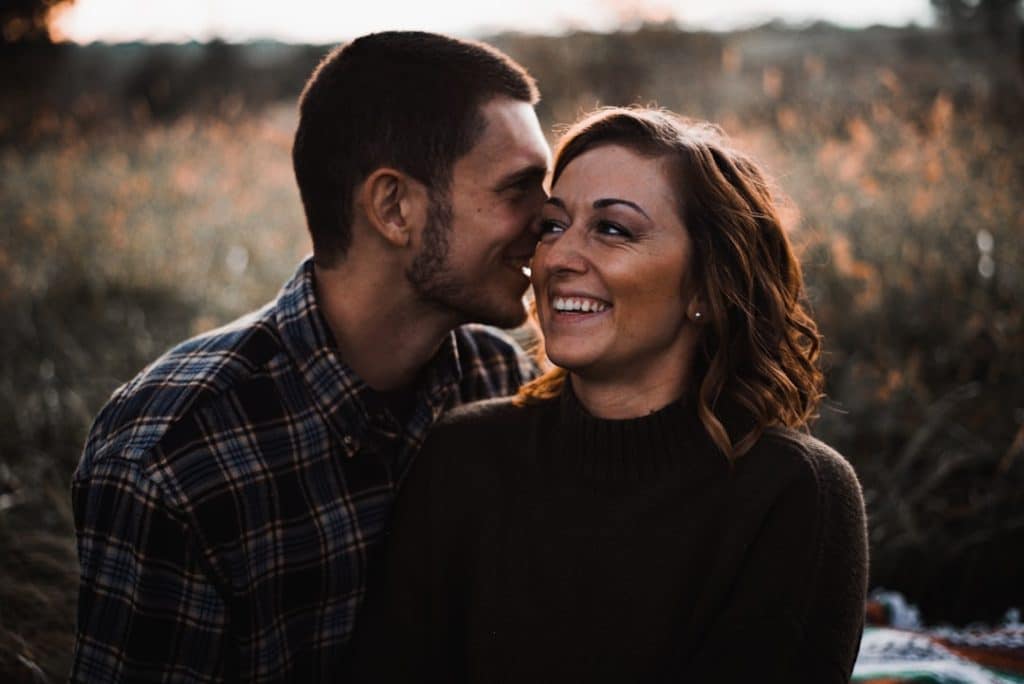 Photo Couple laughing