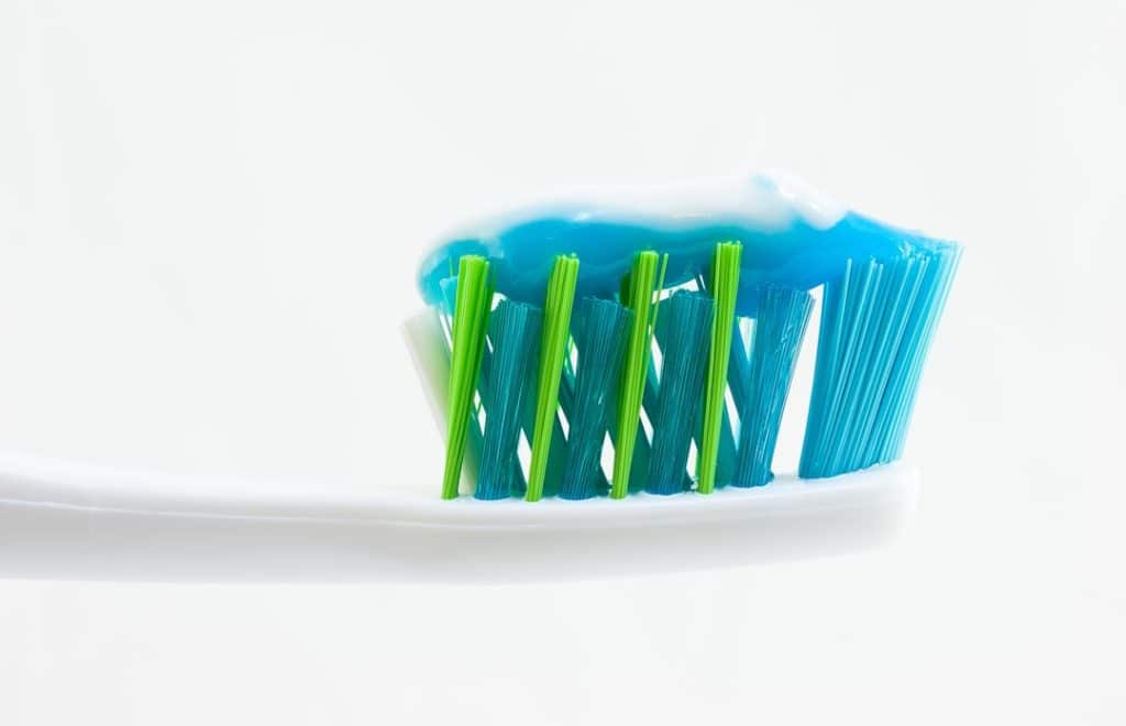 Photo Toothbrush and toothpaste
