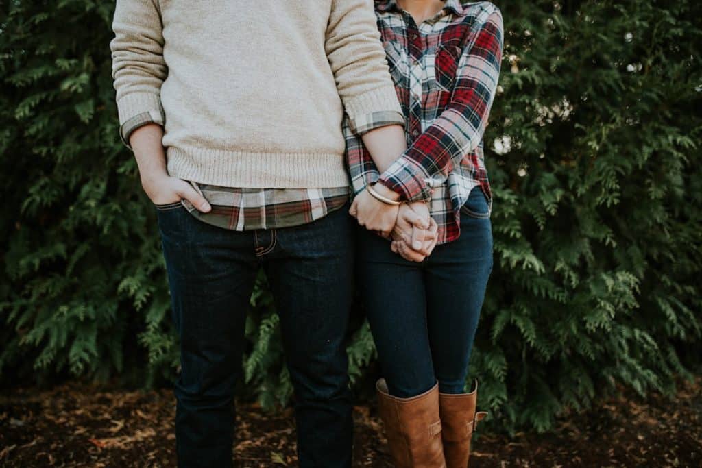 Photo Couple meditating